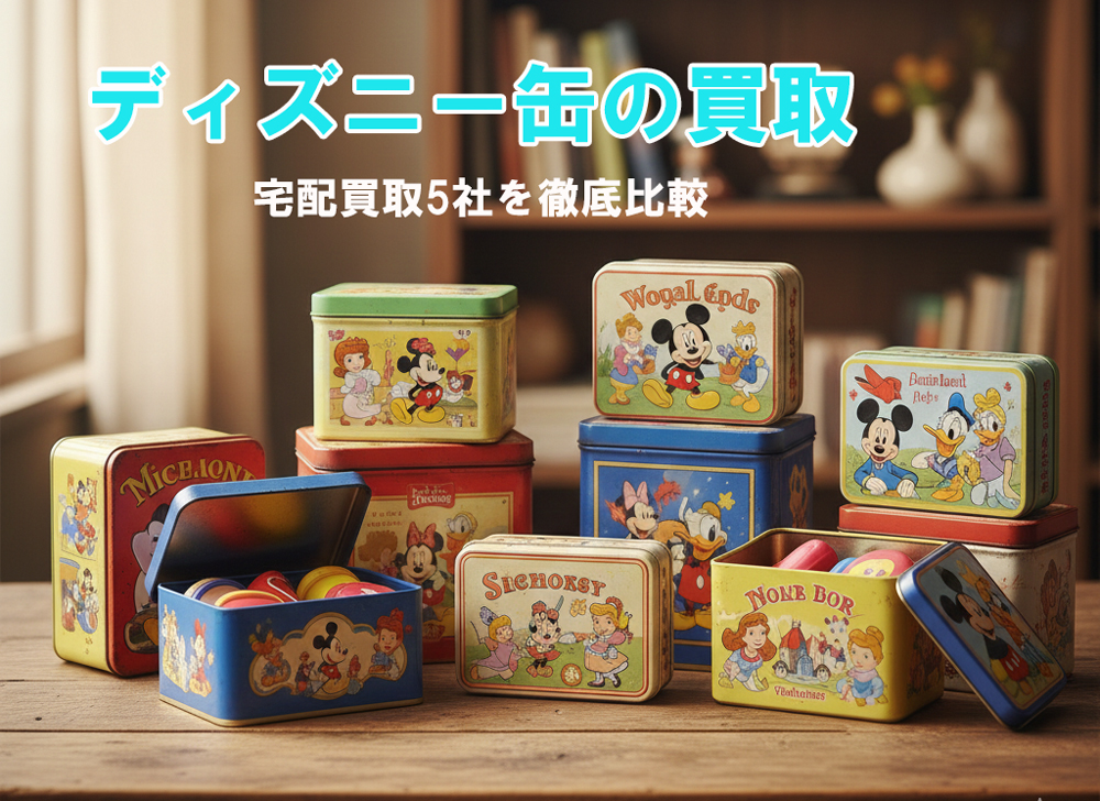 ディズニー缶の買取