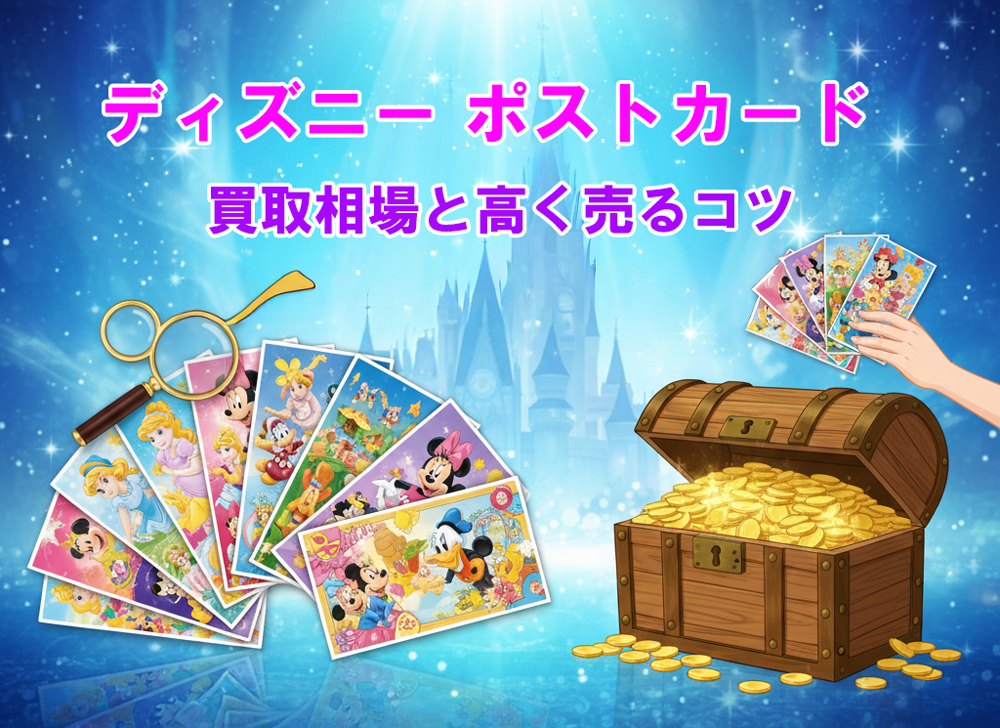 ディズニーのポストカード買取
